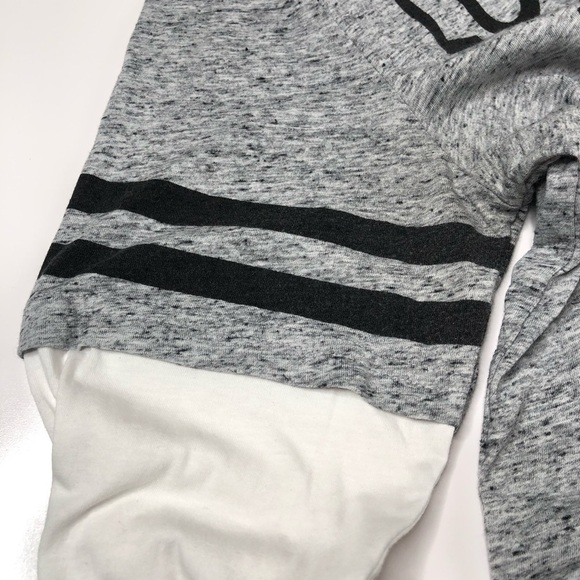 G:21 Men's Varsity Heathered Grey Los Angeles 78 Sport Double Layered Hoodie Top - Picture 6 of 10